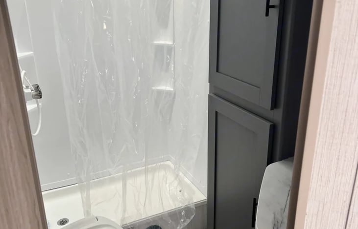 Bathroom with Storage