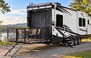 "Meet Lola" 2022 Jayco Seismic 359 Toy Hauler