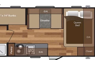 Fully outfitted, kid, and pet friendly RV