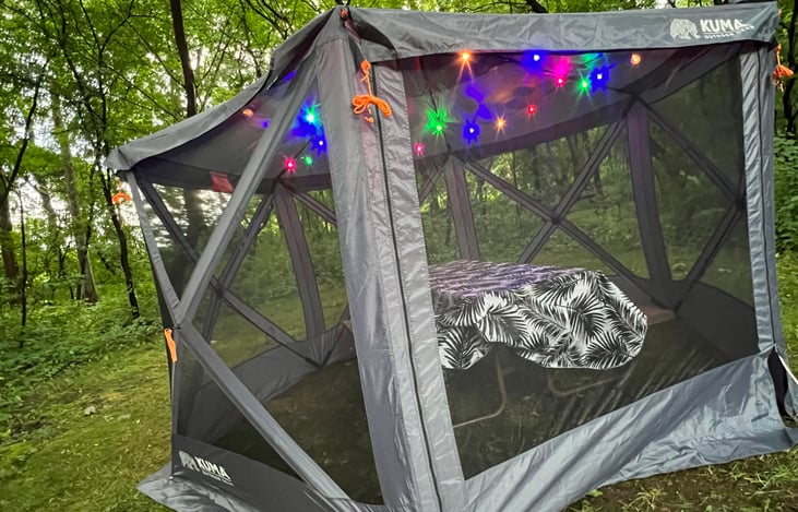 Outdoor screened tent 5 min to put up super nice