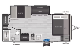 Pet Friendly 5 Person Travel Trailer Rental