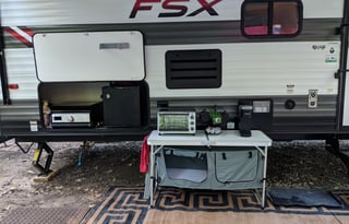 2021-Fully Delivered, Set-Up Camper