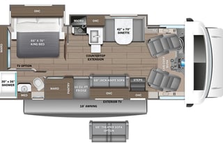Erick Esteem 2025 sleeps 6,KING BED, Outside tv