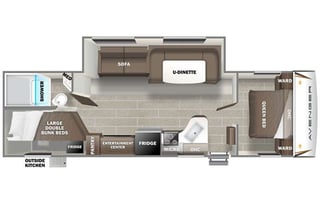 2021 Prime Time RV Avenger 27DBS