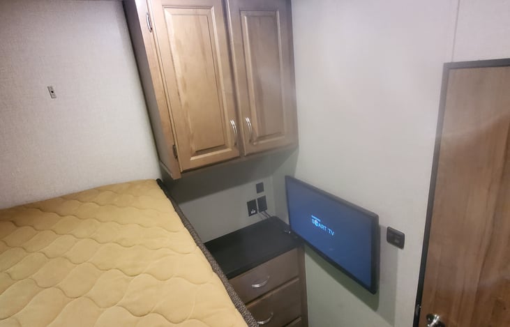 Smart TV in bunk room
