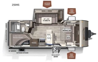 2021 Forest River RV Rockwood Mini Lite 2509S