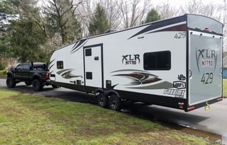 Enjoy our toyhauler!