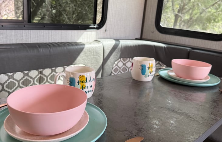 Versatile space for eating, playing games, or gathering, with extra storage under the seats for your belongings.