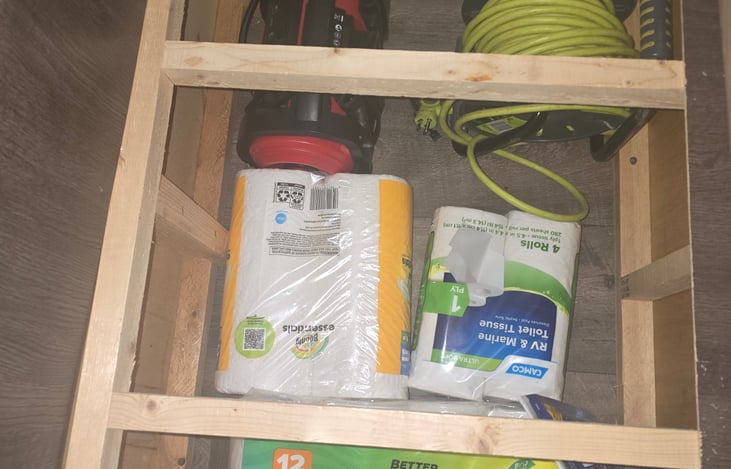 Rv toilet paper and Chemical