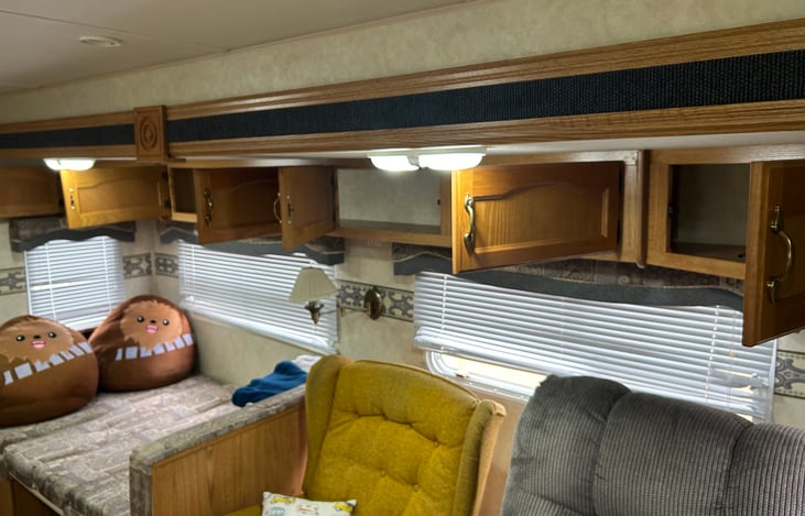 Additional of storage cabinets