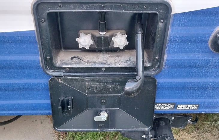 Wash your feet, wash the kids, wash your dog...with both hot and cold water.