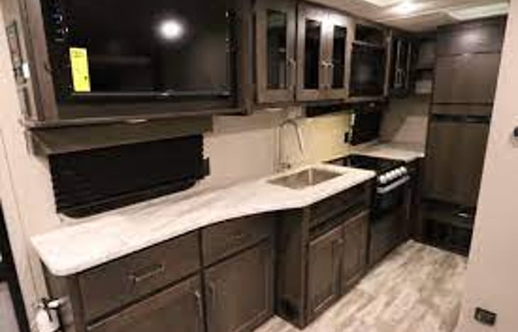 Kitchen and counter space.