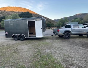 Interstate INTS 8.5 x 16 ft cargo trailer with ramp