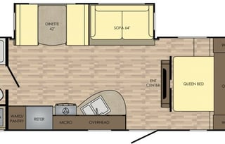 2018 CrossRoads RV Sunset Trail Super Lite SS254RB