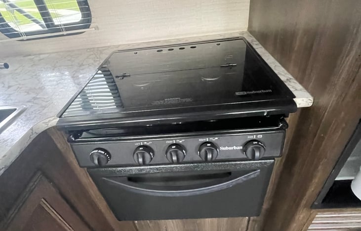 Indoor stove and oven