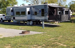 Glamping YOLO   2016 Open Range RV  38RGR