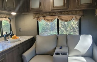 2018 Keystone Passport at neat Cozy Acres RV Park