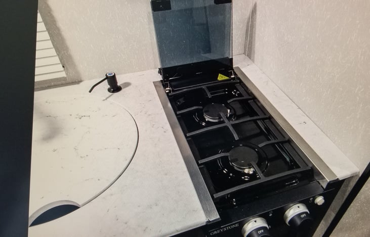 2 burners gas stove