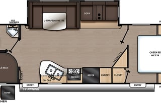 2021 Coachmen RV Catalina Legacy 263BHSCK