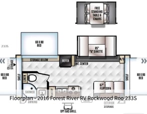 Forest River RV Rockwood Roo 233S