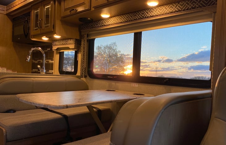 Enjoy dining with scenic surroundings and comfortable interior space.