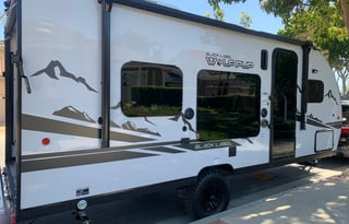 2022 Toy Hauler Trailer w/ back Party Patio Deck