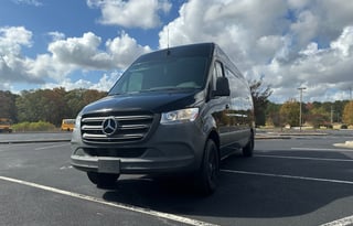 Luxury Mercedes-Benz Sprinter Party Bus/Limo with WiFi, TVs, and Big Sound