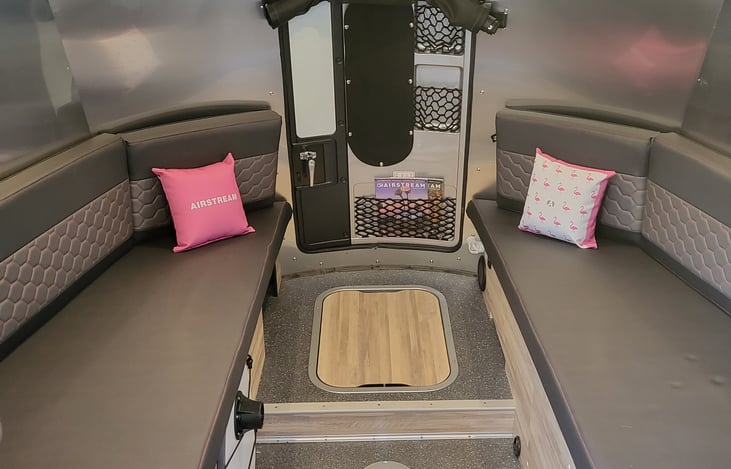 Airstreams are something of a luxury brand among campers. The higher-end quality means that more attention is paid to both the interior styling as well as the quality of the fixtures and appliances.