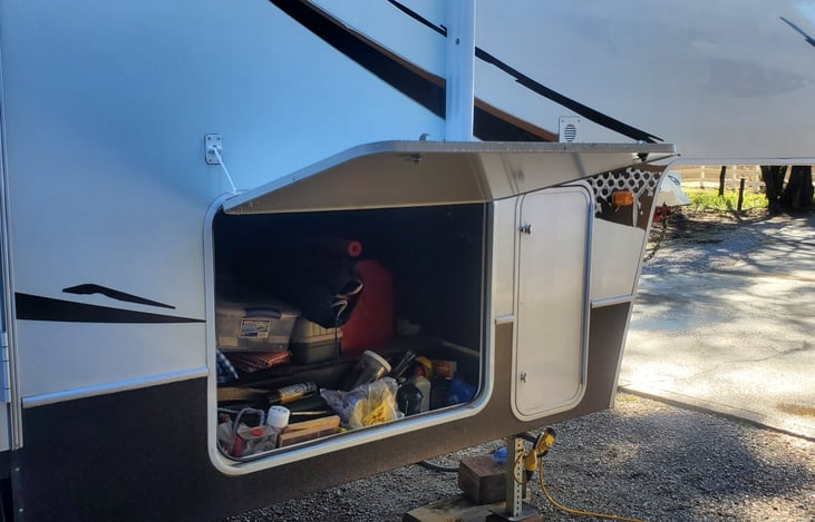 Basement storage (will be cleared)