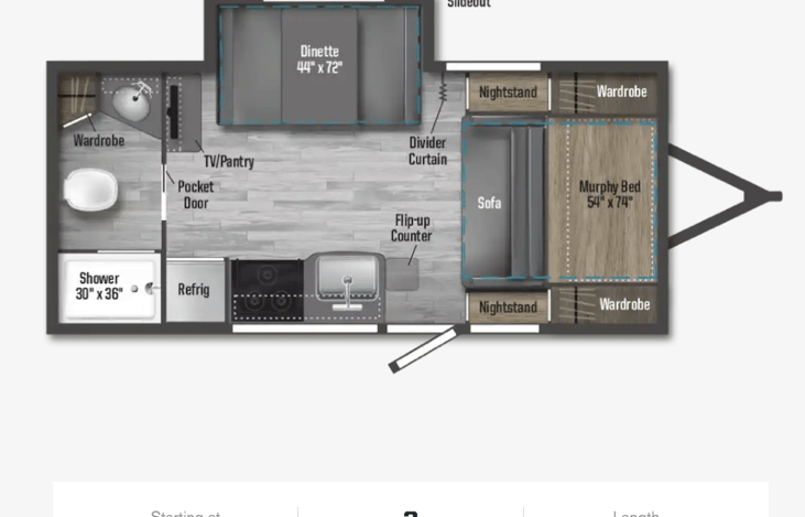 The well-designed floor plan gives the interior space maximum comfort and enjoyment.