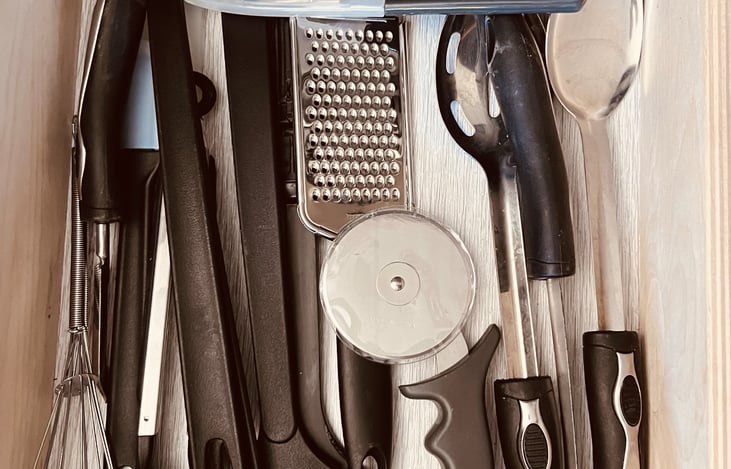 Cooking utensils available for your use!