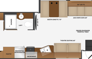 BRAND NEW 2021 Fleetwood RV Flair 35R