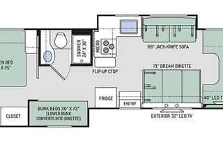 Unlimited miles Bunk house