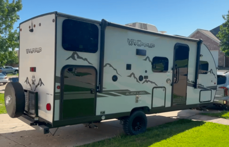 Upgraded exterior materials and extra dark window tinting for privacy and decreased heat absorption