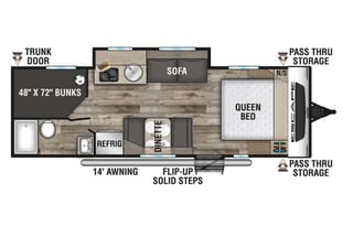 2021 KZ Escape  231BH