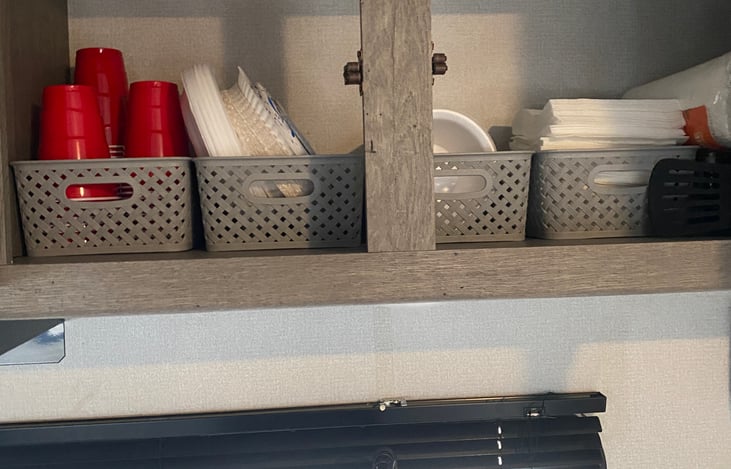 Provided paper products