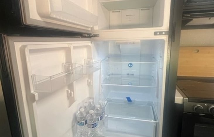 Large fridge and freezer