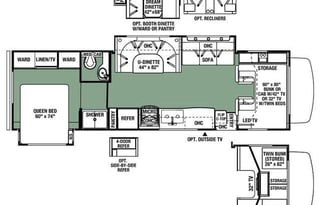 2016 Forest River RV Forester 3011DS Ford