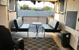 16' Garage with 2 A/C Toy Hauler