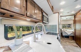Luxury 2021 Coachmen Mirada Can Sleep up to 7 adults or 8 with kids.