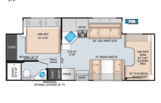 2022 Thor Motor Coach Chateau 27R