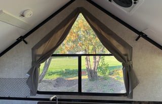Cozy A-Frame Camper - Sleeps 4, A/C, Delivery