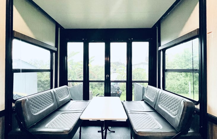 Dining table that turns in to the bunk bed.