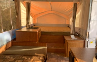 Family and Dog Friendly Pop up Camper Rental!