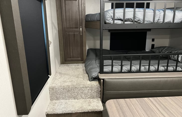 Bunks and storage