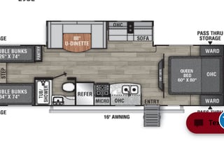 Camper with Bunkhouse
