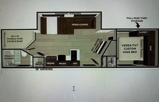 "Sunrise" Forest River Salem bunk house sleeps 7