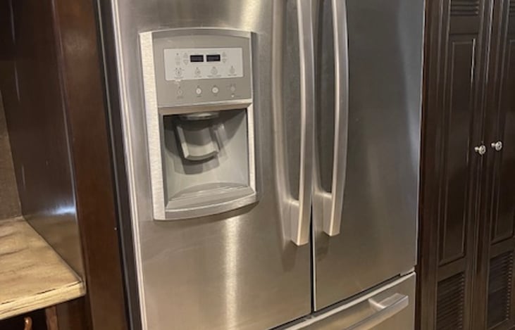 Residential Refrigerator with filtered water/ice dispenser