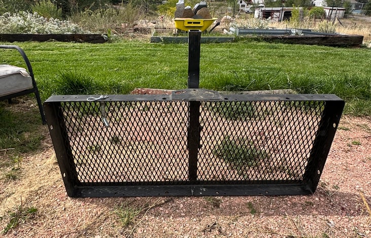 Extra hitch mounted storage is available as an add on if you need it! Great for hunting trips!