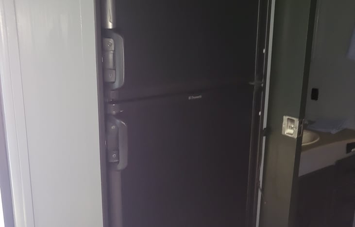 Fridge and freezer